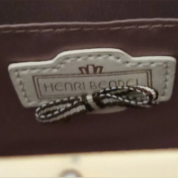 HENRI BENDEL Life Of The Party Purse Clutch Crossbody with Chain Snake Skin - Picture 7 of 8